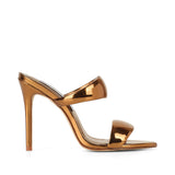 Antonela Mule Bronze Patent Leather
