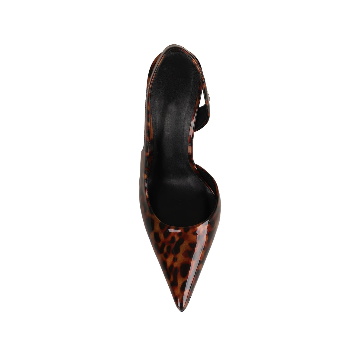 Athena Slingback Pump Leopard Patent
