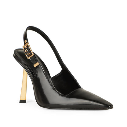 Aurora Pump Black Leather, view 3