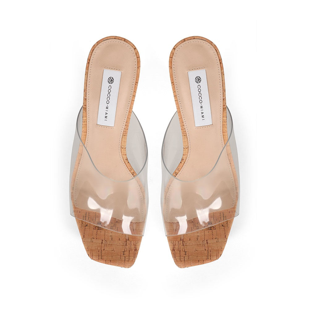 Barona Platform Transparent Vinyl