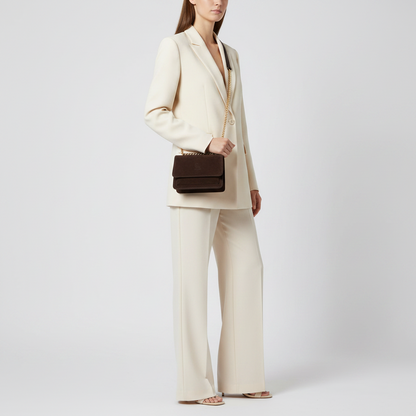 Blair Brown Suede Bag, view 2
