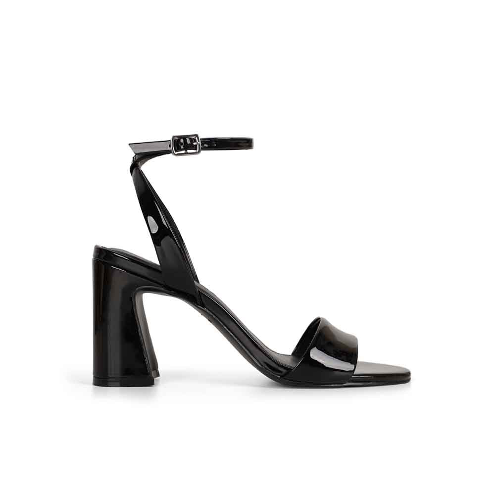 Carol Sandal Black Patent