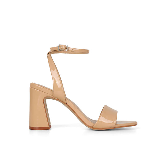 Carol Sandal Nude Patent