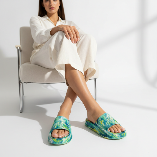 Cocco Miami x Stepz Cloud Slides – Mix color