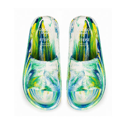 Cocco Miami x Stepz Cloud Slides in mix color, view 6