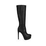Eloah Tall Boot Black Leather