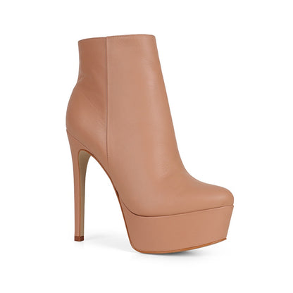 Eloah Boot Nude Leather, view 3