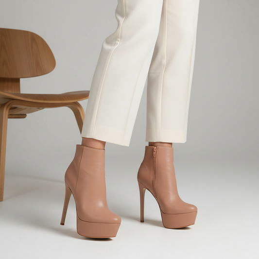 Eloah Boot Nude Leather