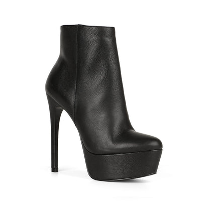 Eloah Boot Black Leather, view 3