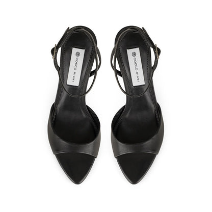 Estella Sandal Leather Black, view 5