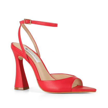 Estella Sandal Leather Red, view 3