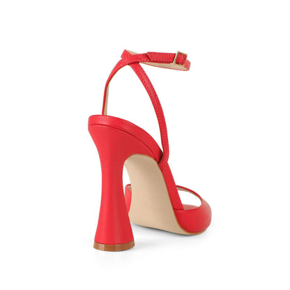 Estella Sandal Leather Red, view 5
