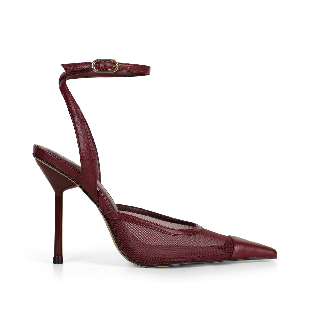 Heidi Pump Cherry Leather