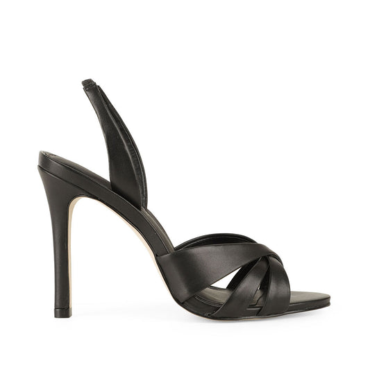 Hilary Sandal Black Leather