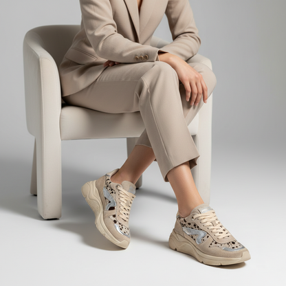 Kimberly Sneaker Off White Leather