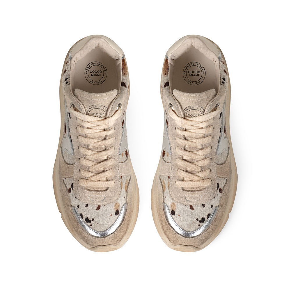 Kimberly Sneaker Off White Leather