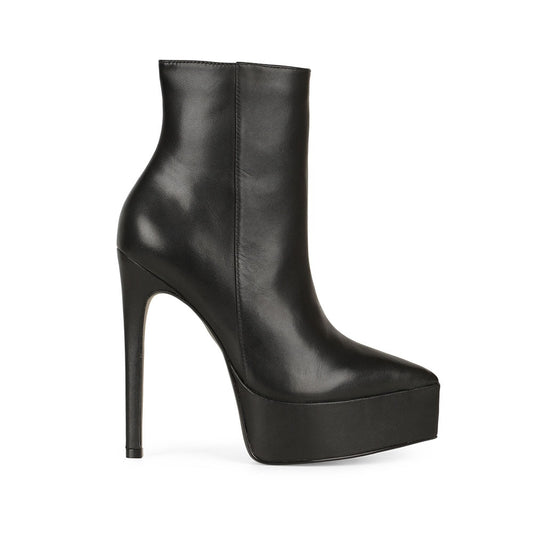 Leona Boot Black Leather