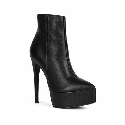 Leona Boot Black Leather, view 3