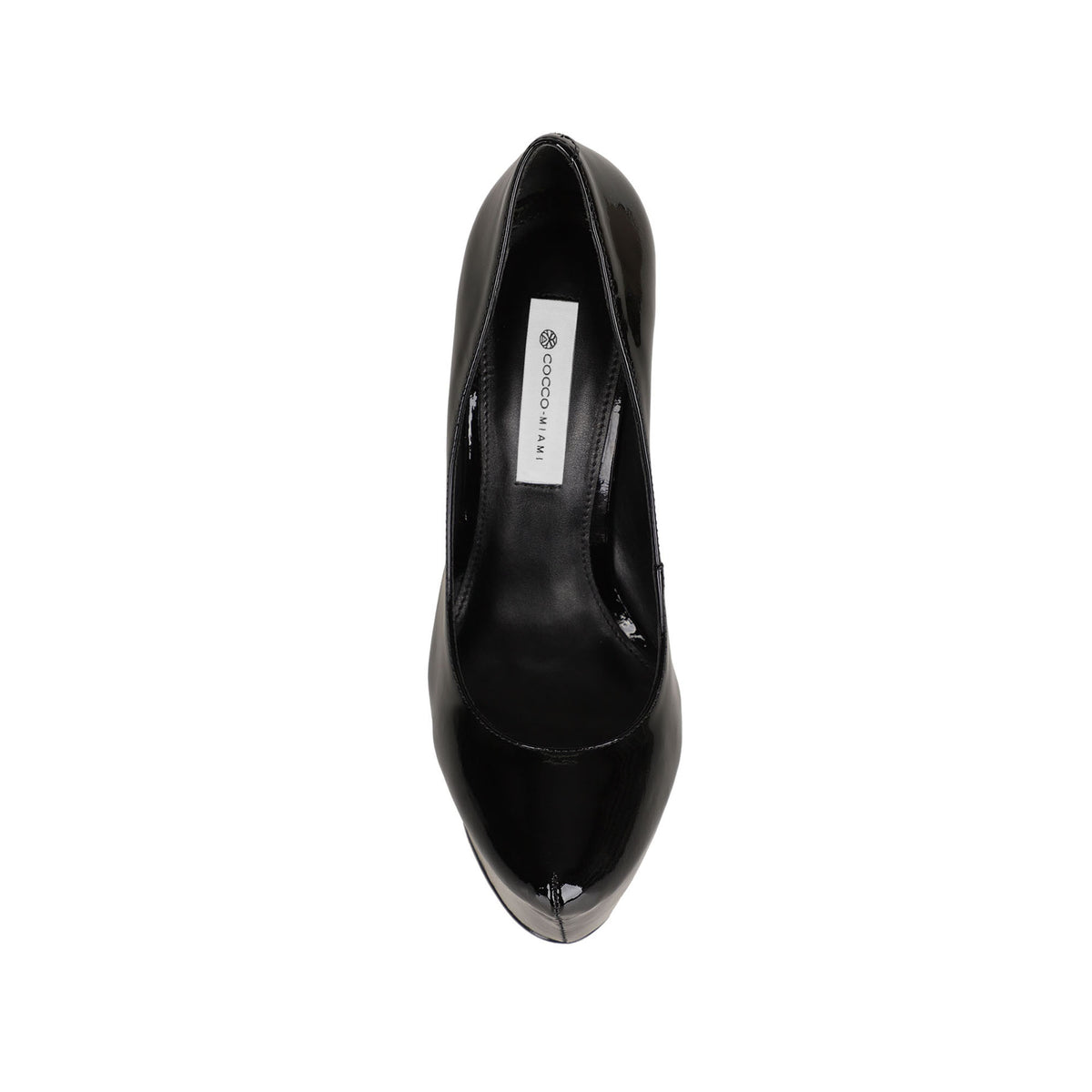 Leonor Platform Pump Black Patent Leather – view 2