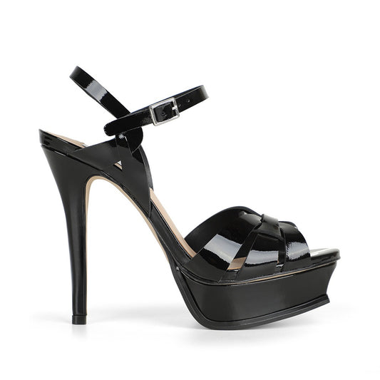 Linda Plataform Sandal Black