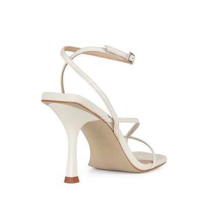 Mauren Sandal Leather White, view 5