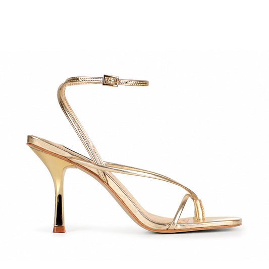 Mauren Sandal Leather Gold