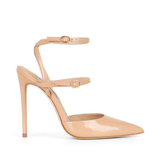 Miranda Slingback Pumps Beige