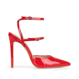 Miranda Slingback Pumps Red Patent Leather