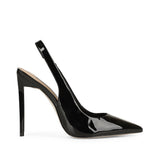 Salem Slingback Pump Black Patent Leather