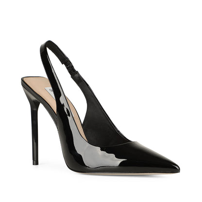 Salem Slingback Pump Black Patent Leather, view 3