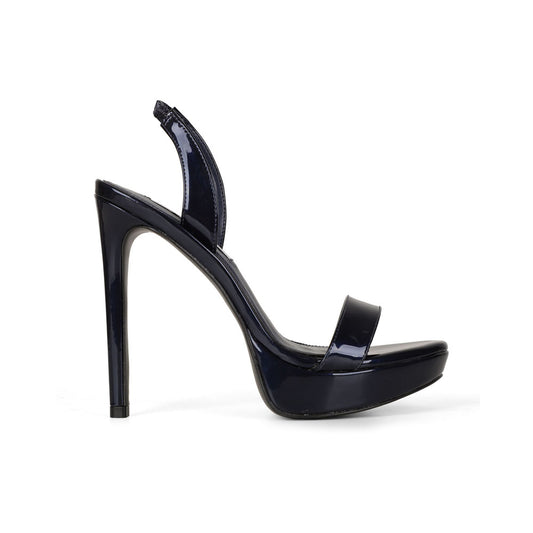 Vitani Platform Navy Leather