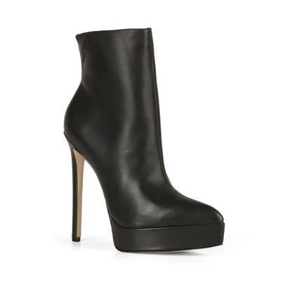 Velina Boot Leather Black, view 3