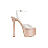 Venus Platform Sandal Maple Synthetic