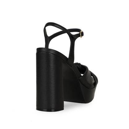 Whitney Platform Black Leather, view 5