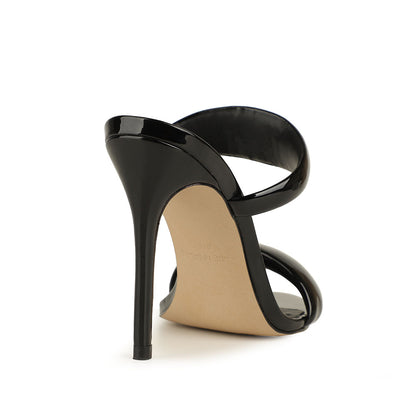 Antonela Mule Black Patent Leather, view 5