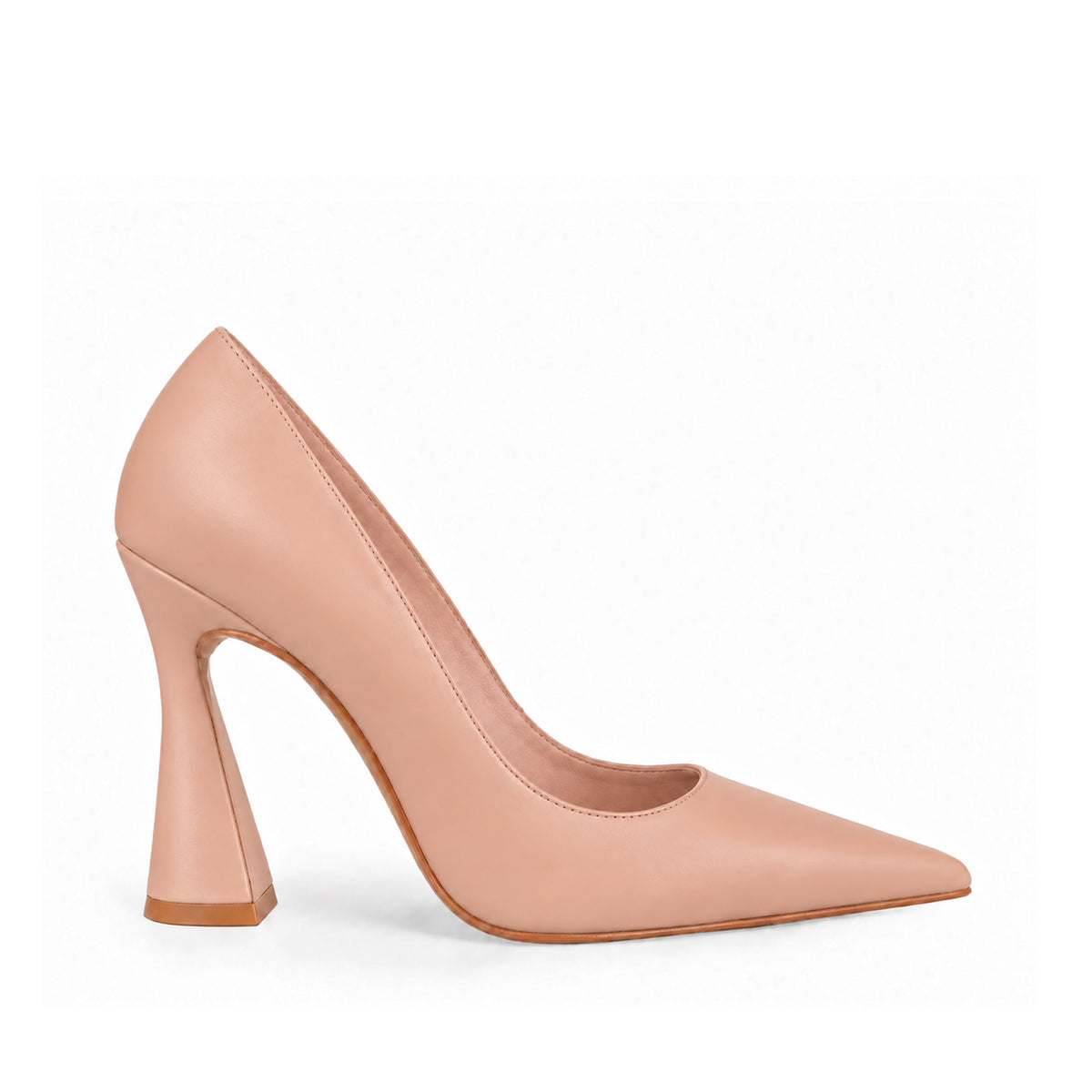 Adelaide Pump Nude Leather