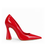 Adelaide Pump Red Patent Leather