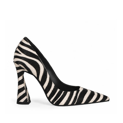 Adelaide Pump Animal Hair-On Leather