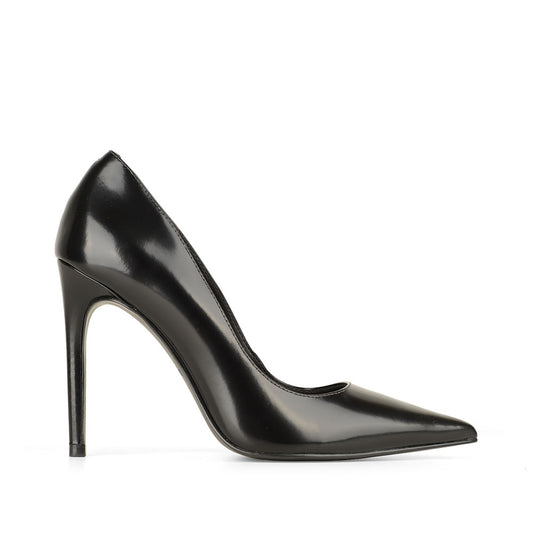 Deborah Pump Leather Black