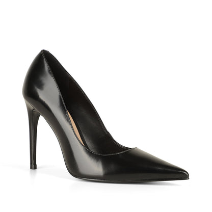 Deborah Pump Leather Black, view 3