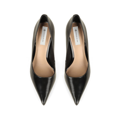 Deborah Pump Leather Black, view 4