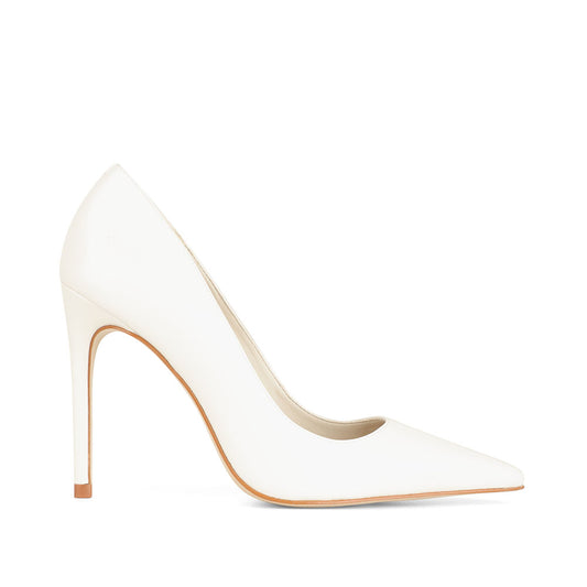 Deborah Pump Leather White