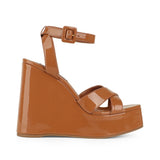 Catarina Wedge Almond Patent Leather