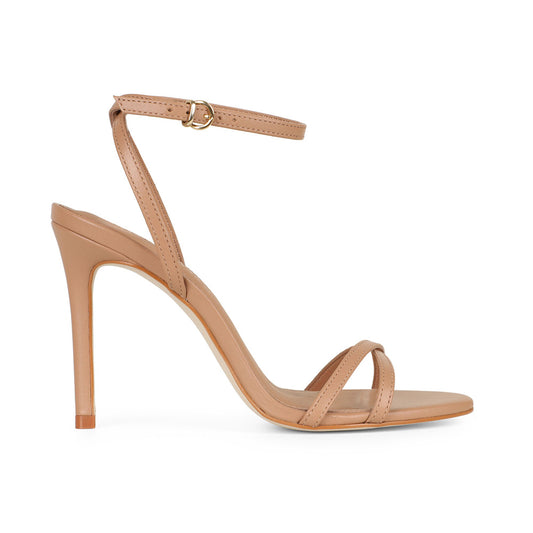 Angeline Sandal Leather Almond