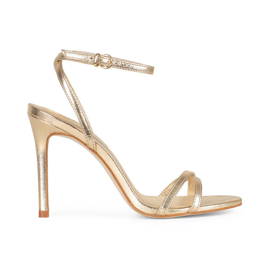 Angeline Sandal Leather Glod