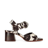 Matilda Sandal Animal Print Leather