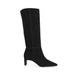 Haven Boot Black Suede Leather