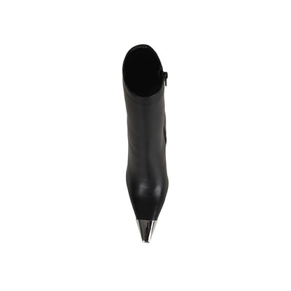 Selene Boot Black Leather, top view