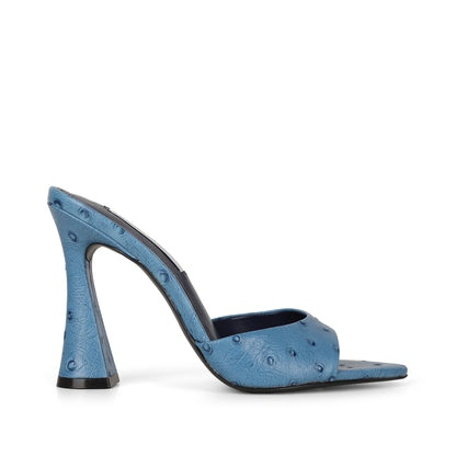 Nola Mule Blue Synthetic