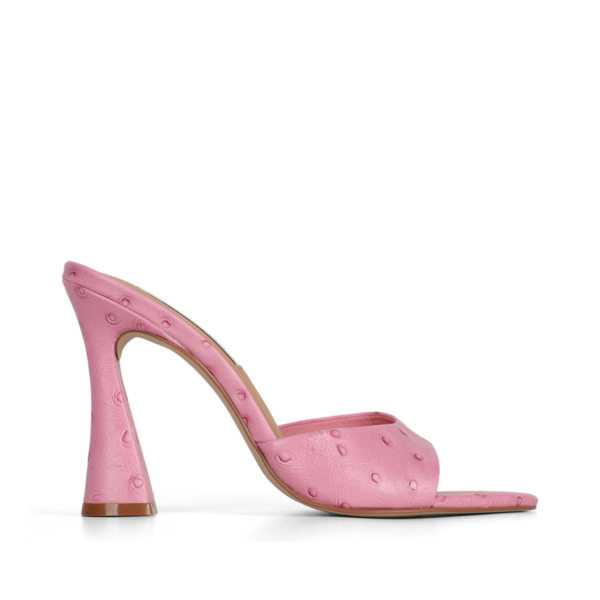 Nola Mule Pink Synthetic